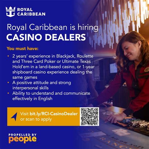 royal caribbean casino dealer salary|Royal Caribbean Group hiring Casino Dealer in Manila, National .
